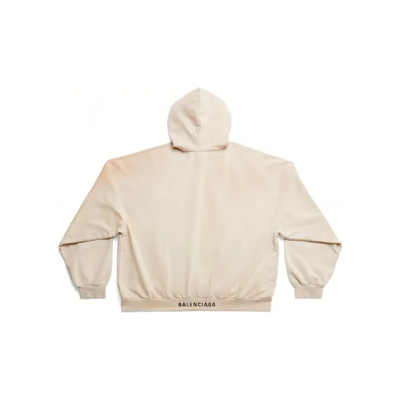Balenciaga SS23 Sweatshirt Loose Fit Women's Khaki-1