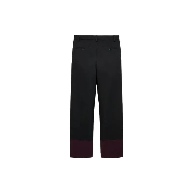 ZARA Stefano Pilati Collaboration Casual Pants Men Black-1