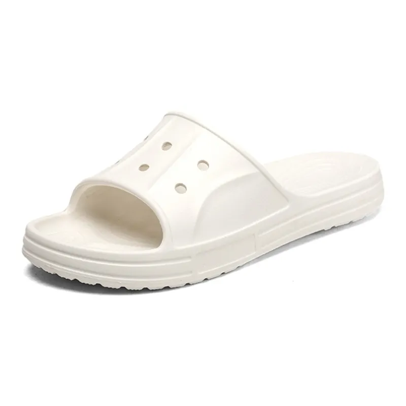 Le Drag Home Slippers Black/White/Khaki/Brown-8