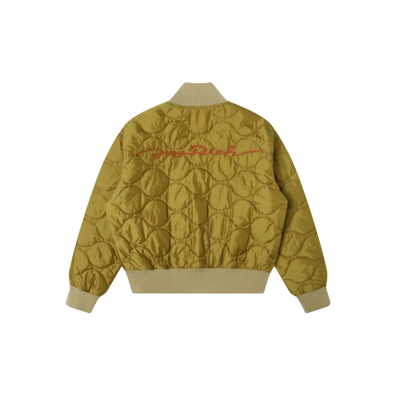 JOYRICH Puffer Jacket Unisex Yellow Green-1