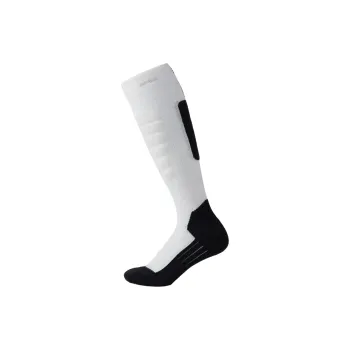 DECATHLON 100 Series WHITE BLACK CN Ski Socks Unisex 1 Pack Snow