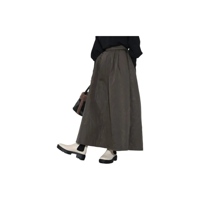 Beams HEART FW24 Casual Long Skirts Women's-9