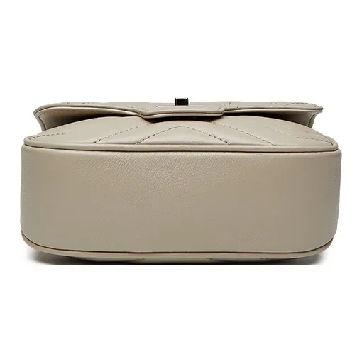 ZOOLER Top Grain Cow Leather Crossbody Bag Shoulder Bag Regular Women's Gray White/Coffee/Classic Black-5