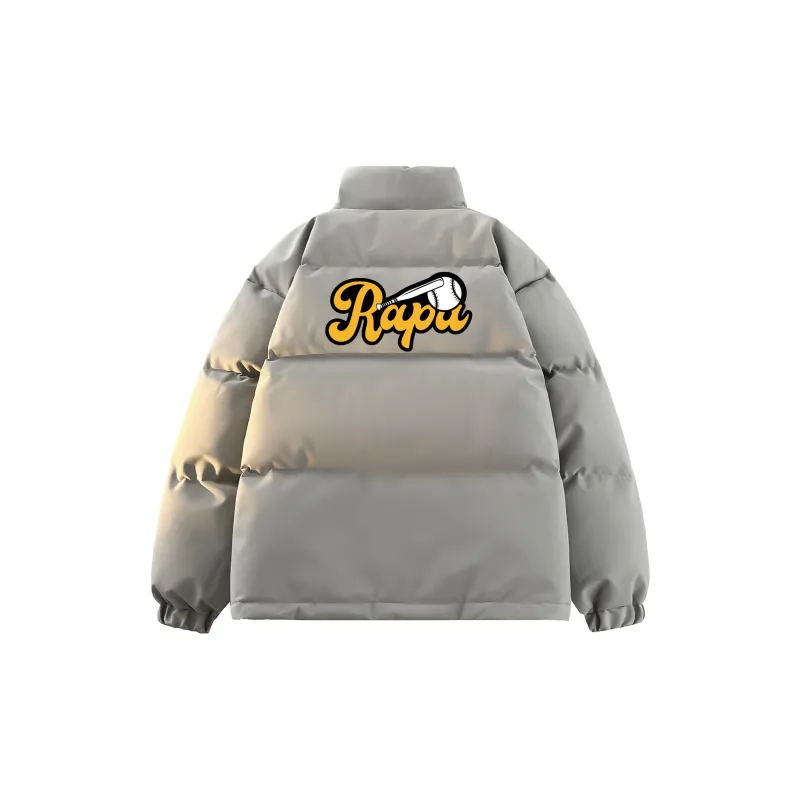 RAP PANDA Puffer Jackets Unisex-9