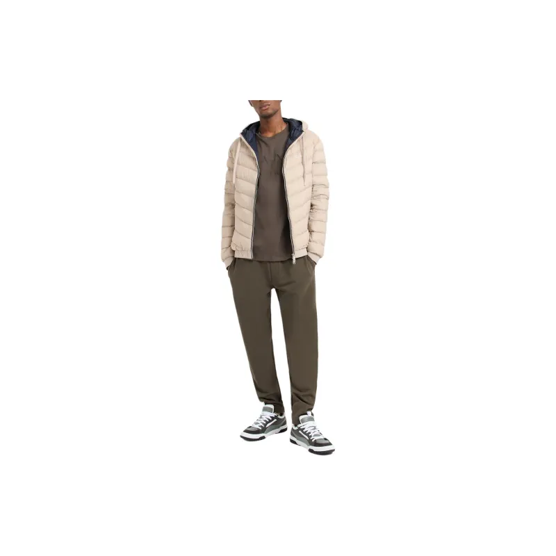 ARMANI EXCHANGEAE Down Jacket Men's Almond Milk White-3