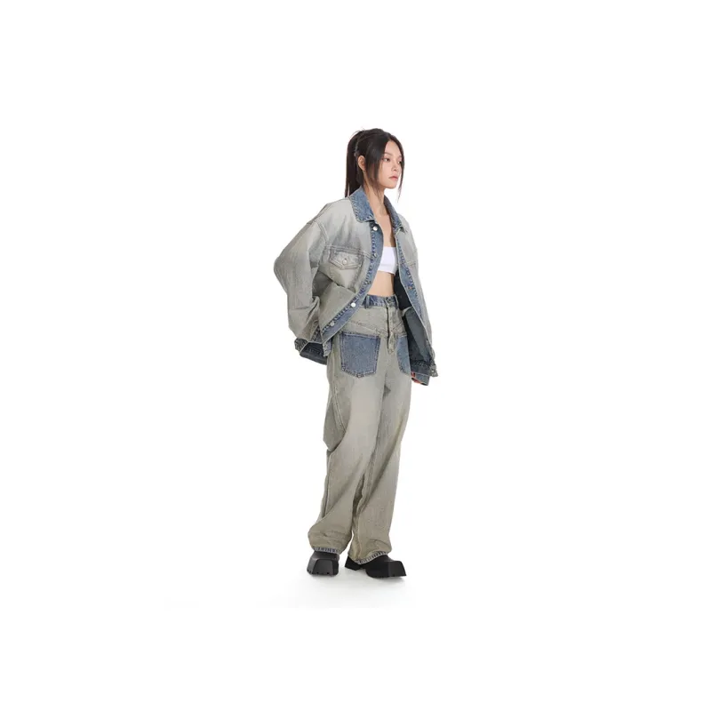 BTW Jackets Coats Unisex Light Blue-2