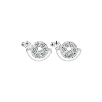 UX S925 Silver Stud Earrings Women's