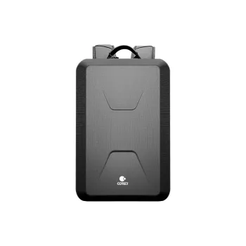 COTECi ABS+PC Backpack Large Size Unisex Black/Silver