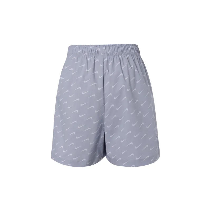 Nike Casual Shorts Women's Mist Gray Blue-1