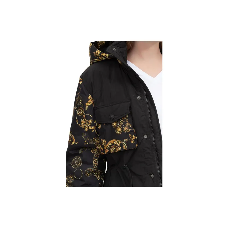 VERSACE JEANS COUTURE Down Jacket Women's Black-5