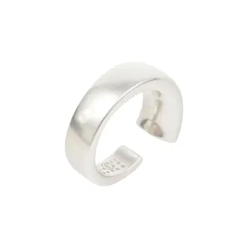 MM6 Maison Margiela Asymmetrical Open top Brass Ring