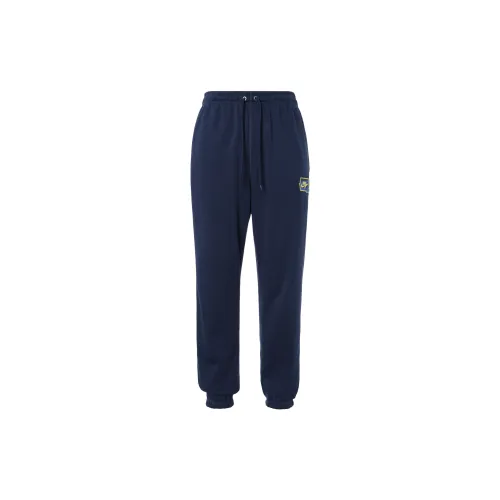 Nike Casual Pants Men Deep Navy Blue/Glow Yellow