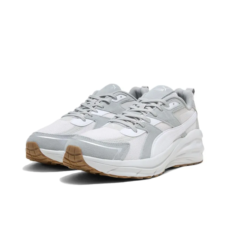 PUMA Hypnotic LS Anti Slip Wear Resistant Low Top Casual Shoes Unisex Gray White-2