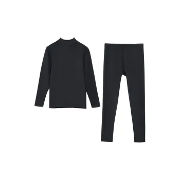Red Bean Thermal Set Men's Tranquil Black