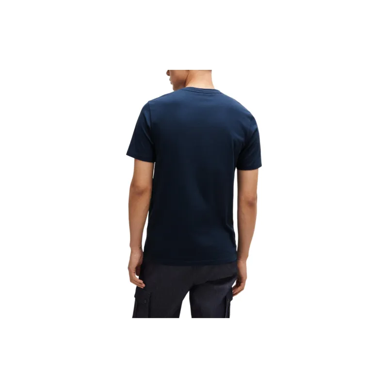 HUGO BOSS FW24 T Shirt Men's Dark Blue-3