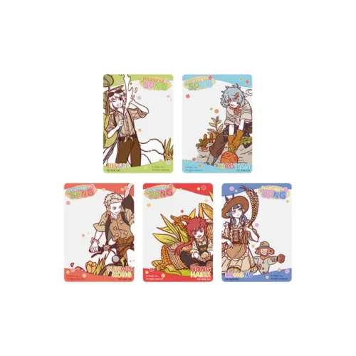 Inhuman Pastoral Rustic Collection PVC Transparent Card Set Photo Cards
