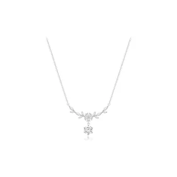 WANLIACC Alloy Wheat Pendant Necklace Women's