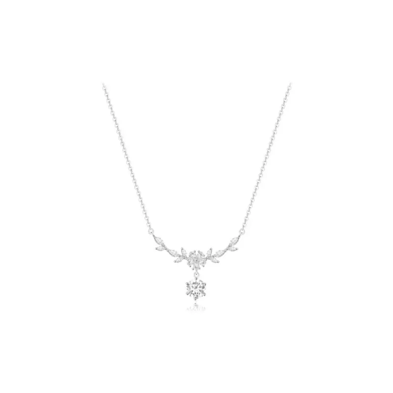 WANLIACC Alloy Wheat Pendant Necklace Women's-0