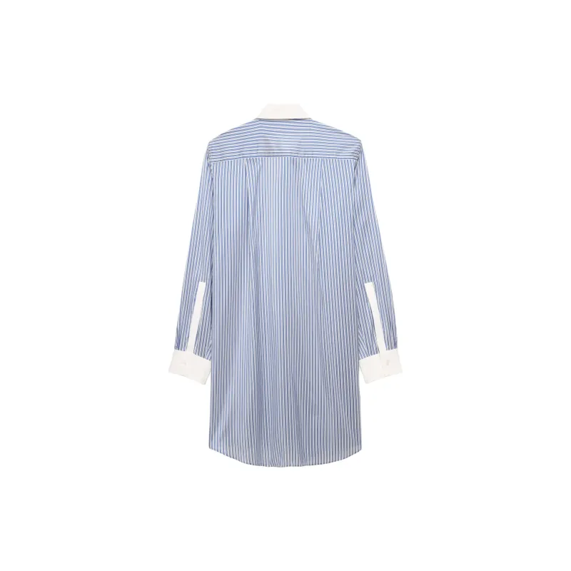 ZARA Stefano Pilati Collaboration Shirts Women's Blue-1
