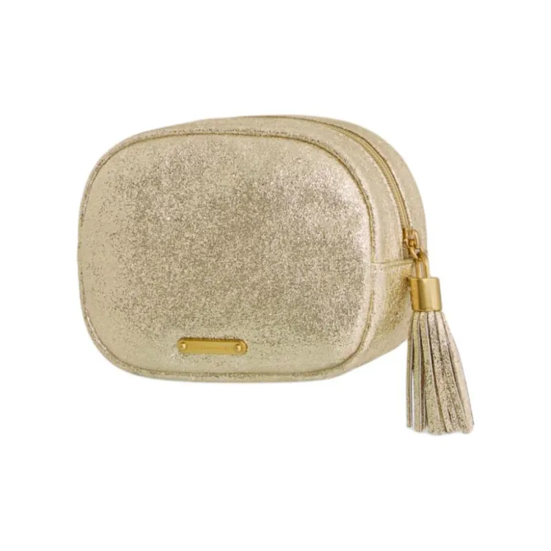 REBECCA MINKOFF Artificial Leather Makeup Bag Women's Gold-0