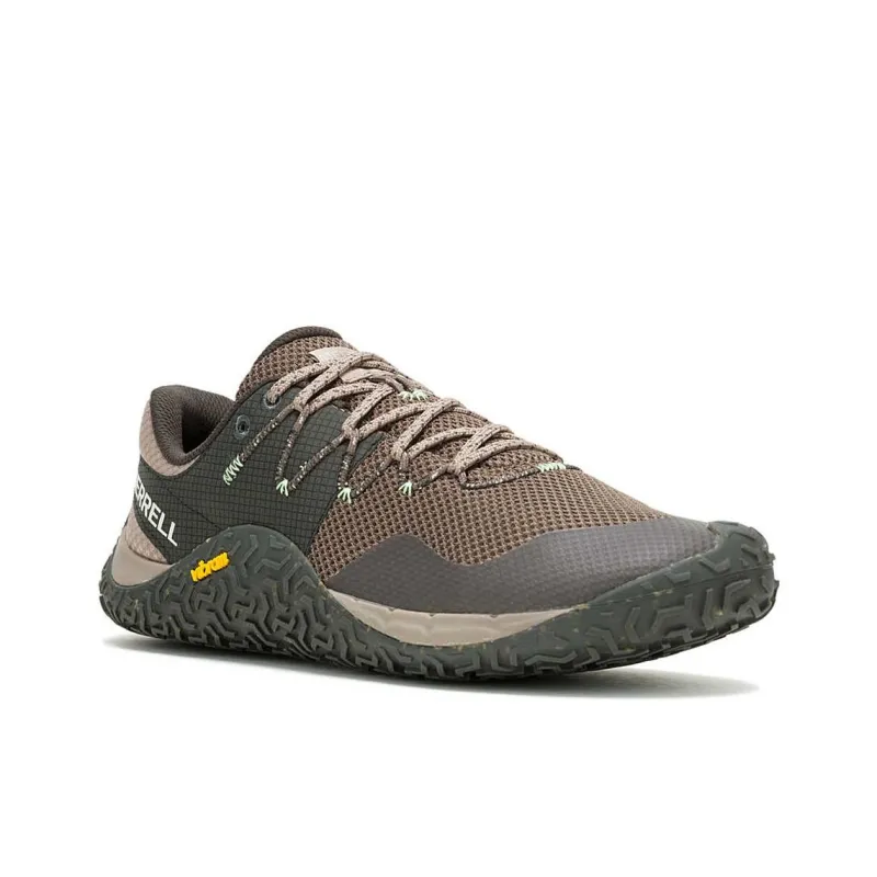 MERRELL Anti Slip Wear Resistant Low Top Running Shoes Men's Green Brown-2