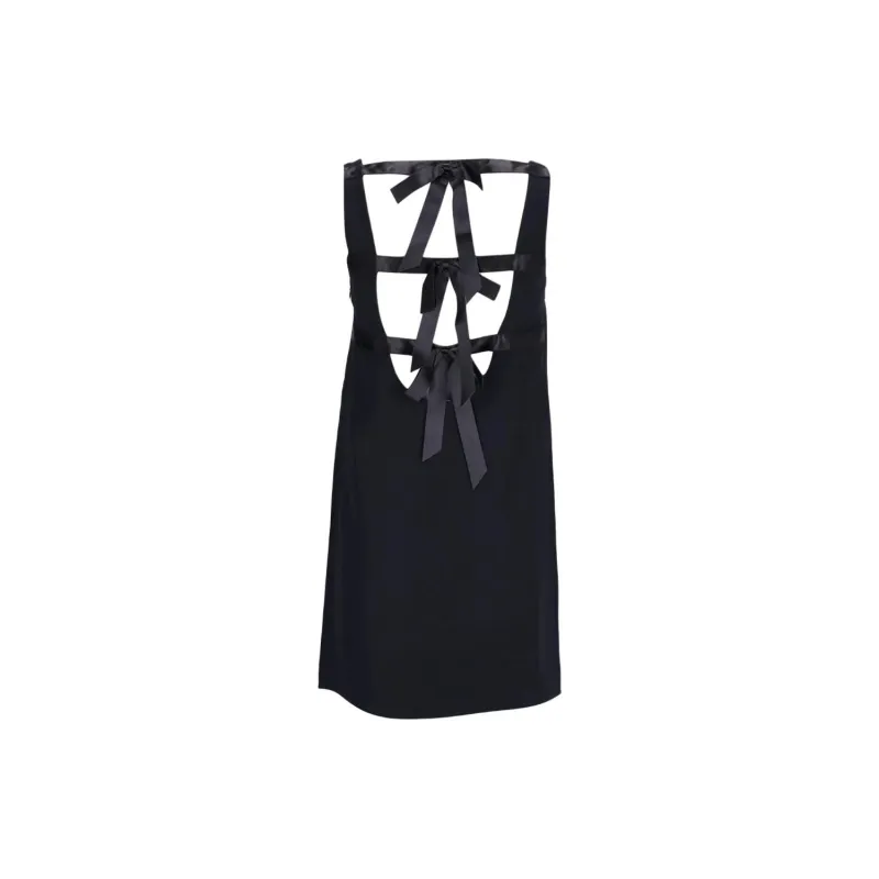 PRADA Scoop Neck Slip Dress-1