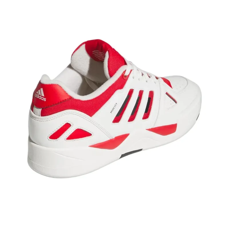 Midcity Adidas Low 'White Collegiate Red'-3