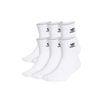 Adidas Originals Trefoil Quarter Socks 6 Pairs