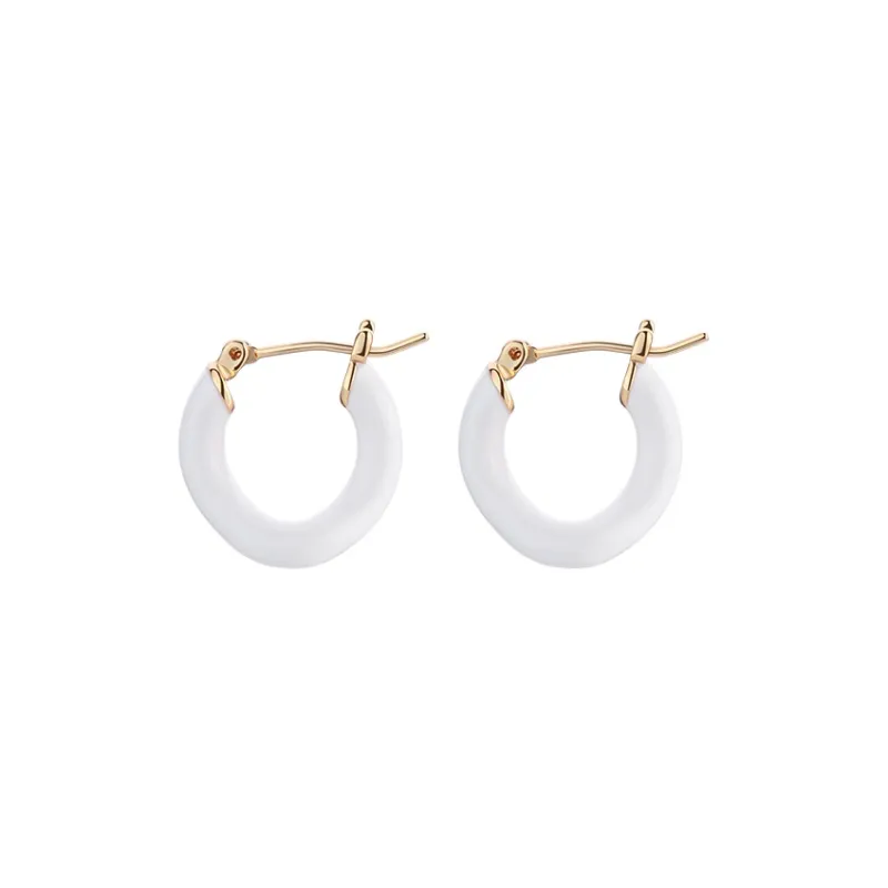 Social Talent Gold Plated Copper Earrings Women's-0