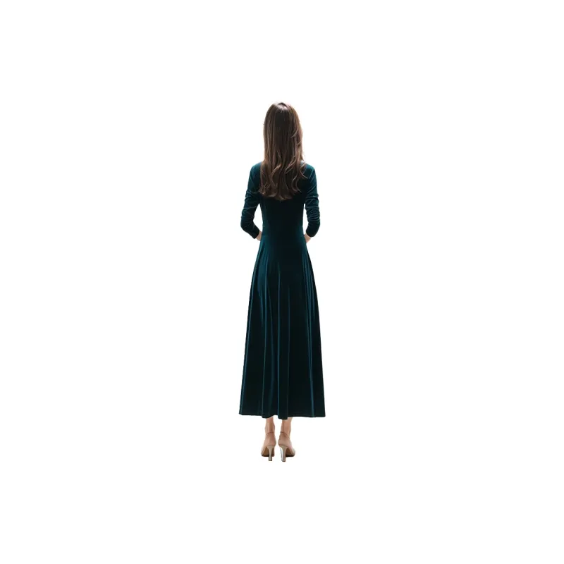 Mapping Long Sleeved Dresses Women's-0