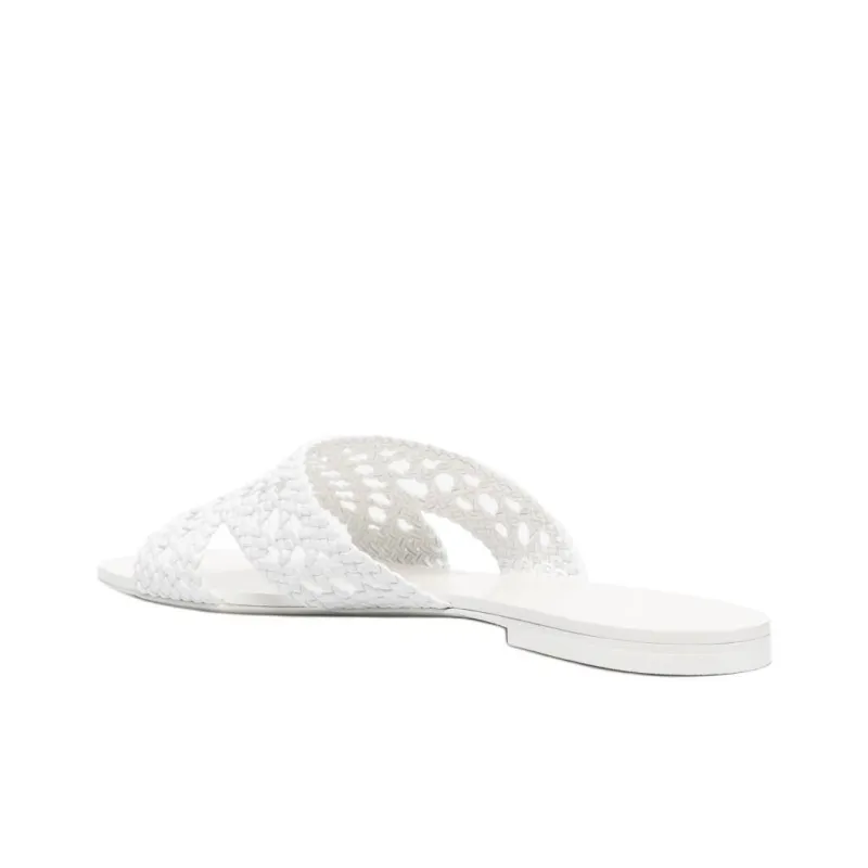TORY BURCH Slide Slippers Women's White-3