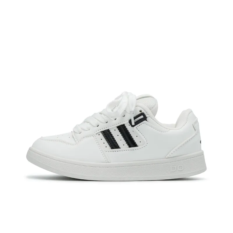 SHUXIAOBEI Anti Slip And Wear Resistant Lightweight Low Top Skateboard Shoes Unisex White Blue-88