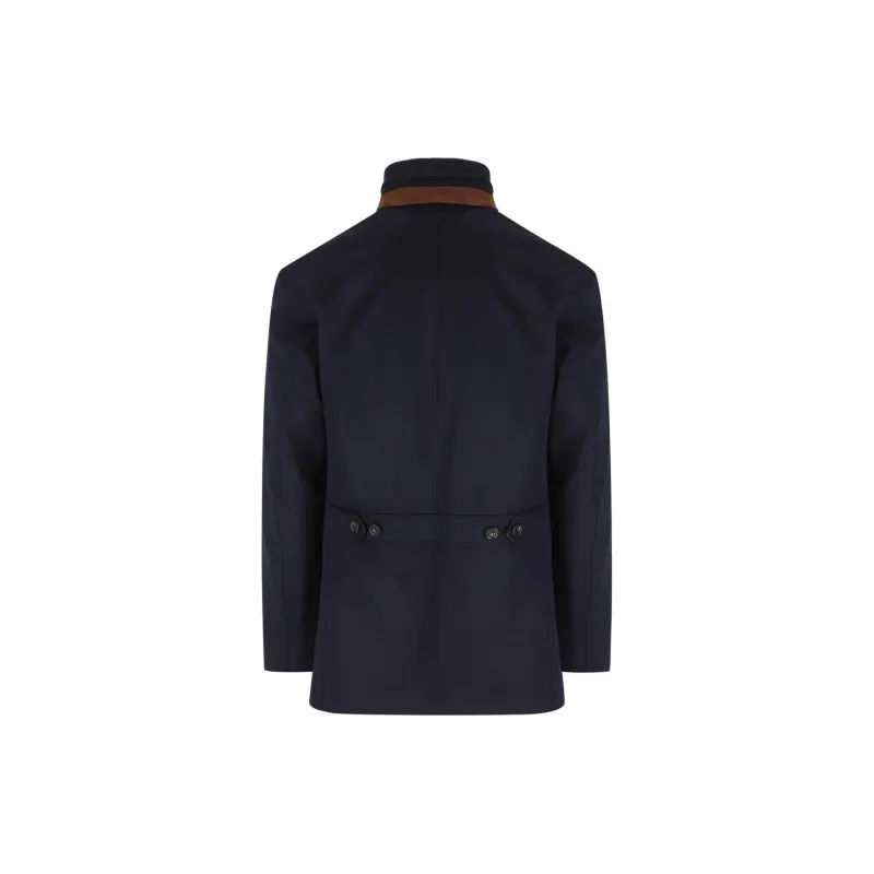 Loro Piana High Neck Long Sleeved Jacket-1