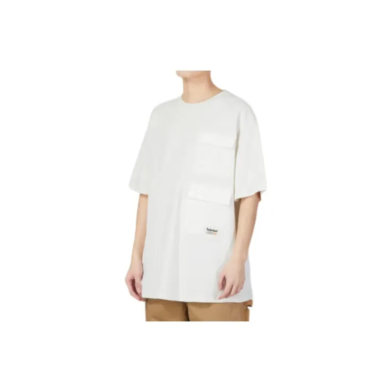 Timberland T Shirt Men's Vintage White-3