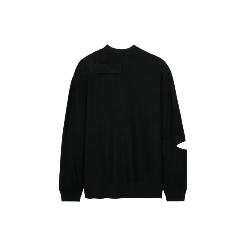ZARA Stefano Pilati Collaboration Knitwear Men Black-1