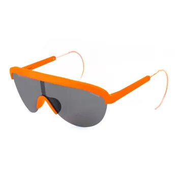 Polaroid Plastic Irregular Shape Sunglasses Unisex Orange
