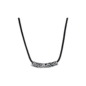 QIANCHANG S999 Fine Silver Necklaces Men's