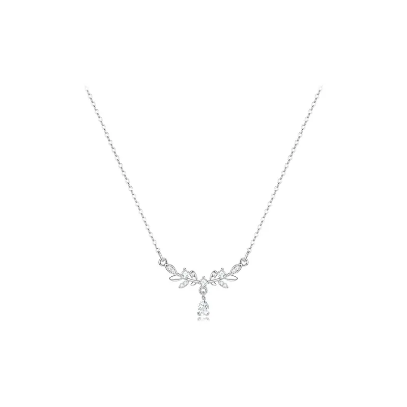 WANLIACC Alloy Wheat Pendant Necklace Women's-3