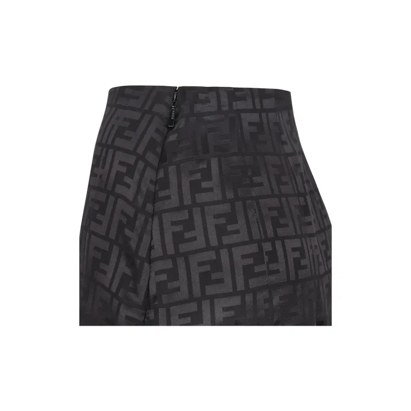 FENDI SS22 Midi Dress Women's Black-2