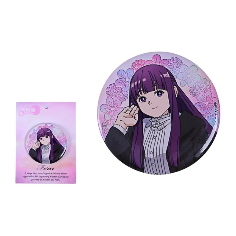 Kabao Cultural Creation Frieren  Beyond Journey's End Badge Brooch Stand Valley Grain Imported Anime Tai Valley Badges-2