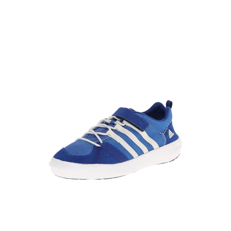 Adidas Climacool Boat CF Anti-Slip Wear-Resistant Low-Top Kids Lifestyle Shoes Blue Kids'-0