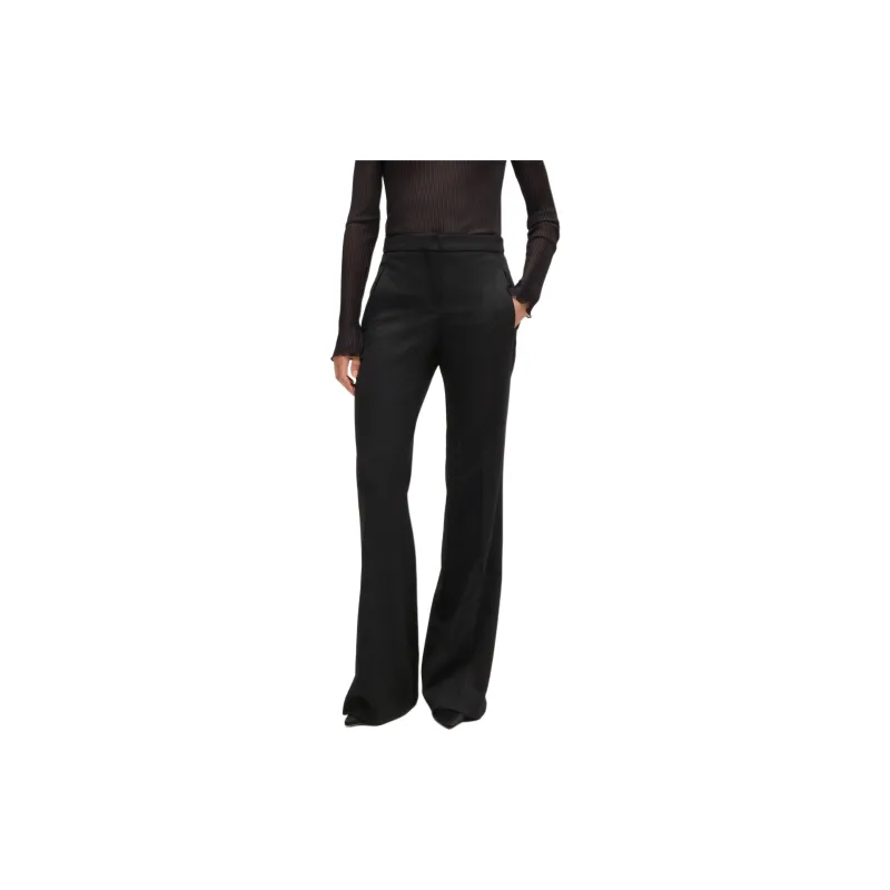 HUGO BOSS Talia Flared Long Trousers-1