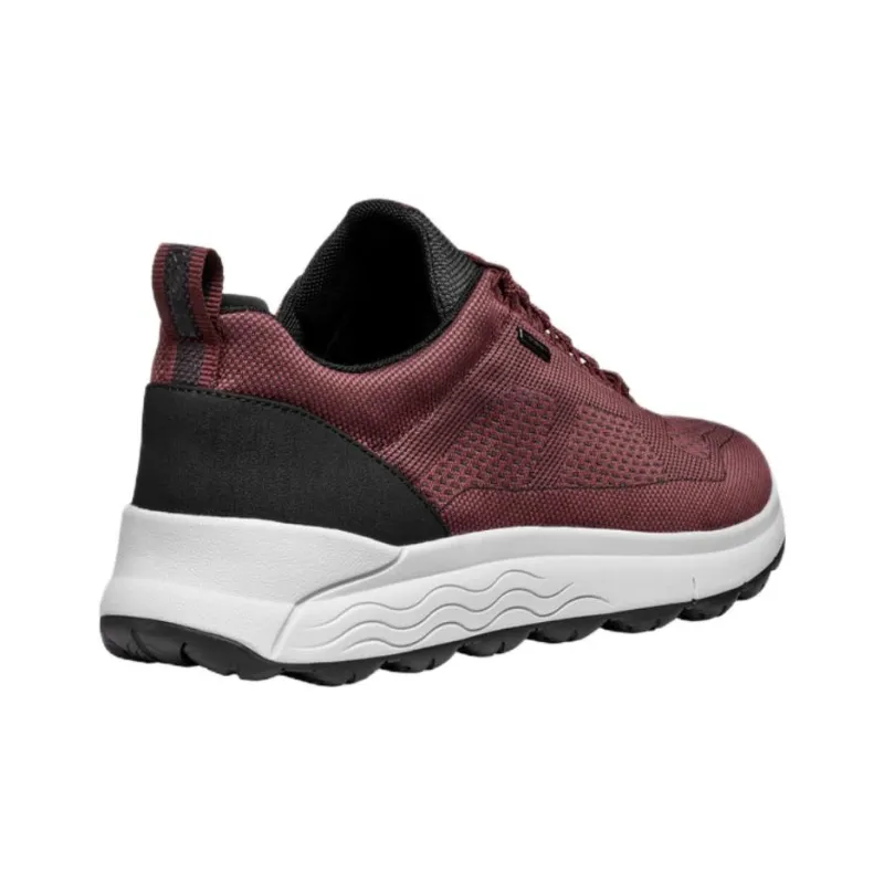GEOX Spherica 4x4 Ab Anti-Slip Wear-Resistant Low-Top Casual Shoes Men's Red Blue-4
