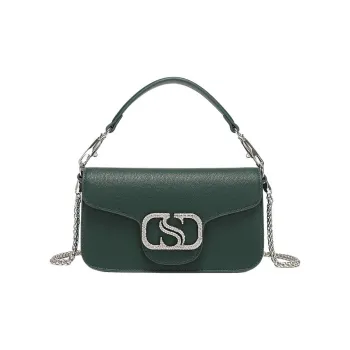 ST&SAT PU Shoulder Bag Regular Women's Forest Green