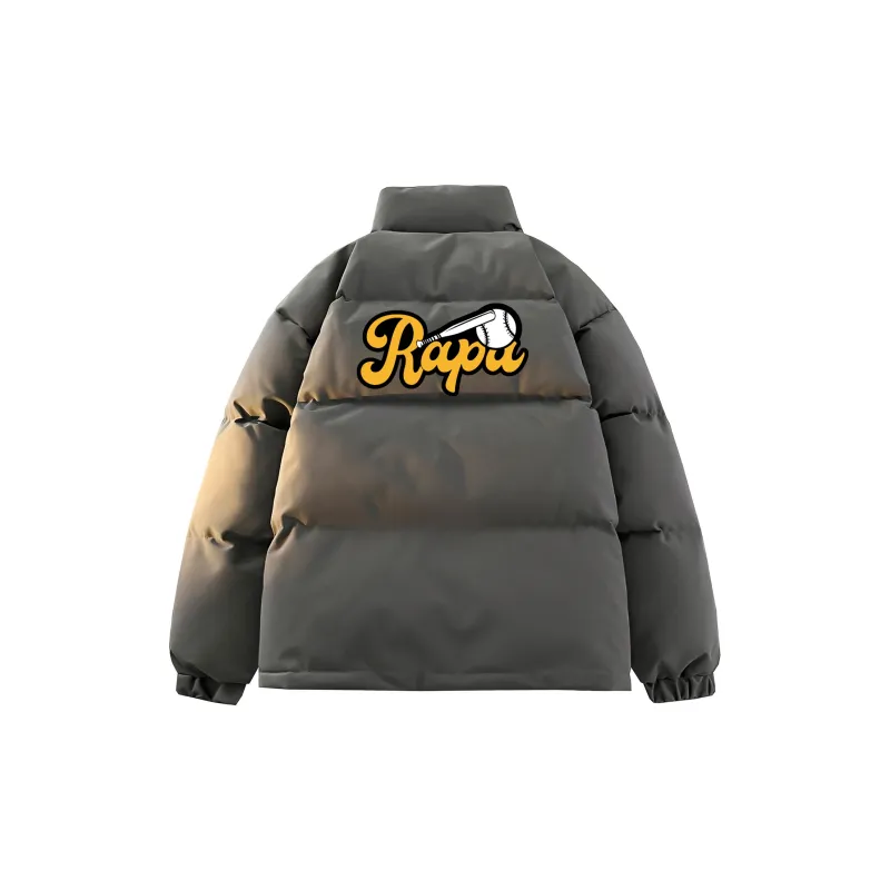 RAP PANDA Puffer Jackets Unisex-7