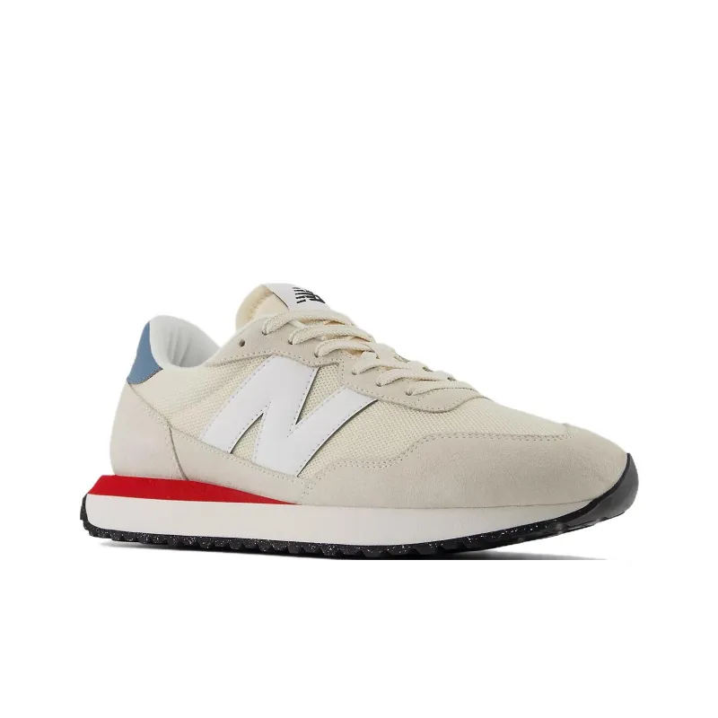 New Balance NB 237 Anti Slip Wear Resistant Low Top Casual Running Shoes Unisex Ecru-2