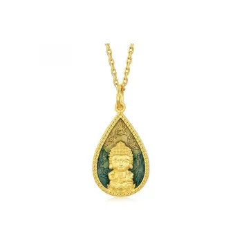 PIARA Copper Necklaces Women's Gold