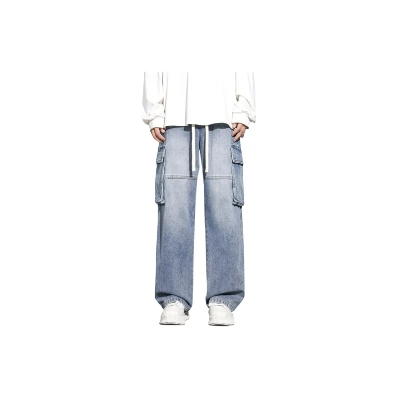 ROSECREED Jeans Unisex Vintage Blue-3