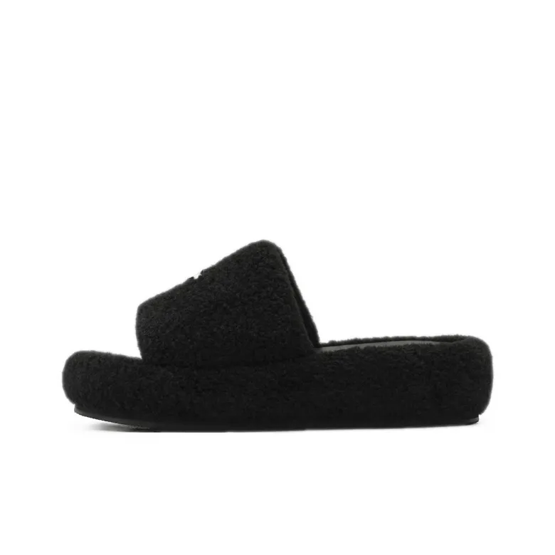 SMFK Slide Slippers Women's Graphite Black-0