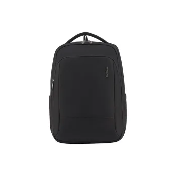 SAMSONITE Fabric With Synthetic Leather Backpack Men's Black